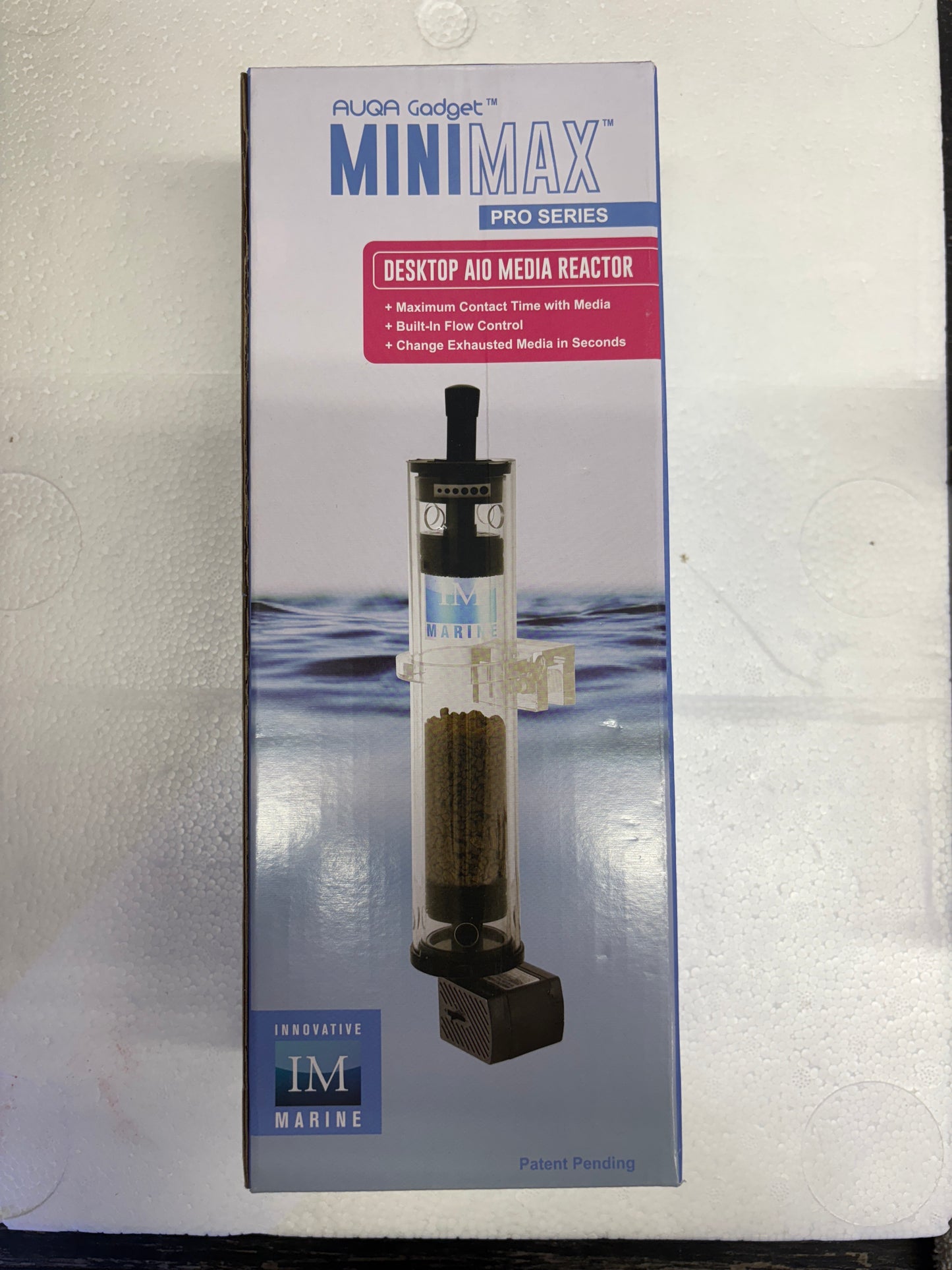 IM AUQA GADGETMINIMAX 12-Volt DC PRO - DESKTOP MEDIA REACTOR (150ML) Dry Goods