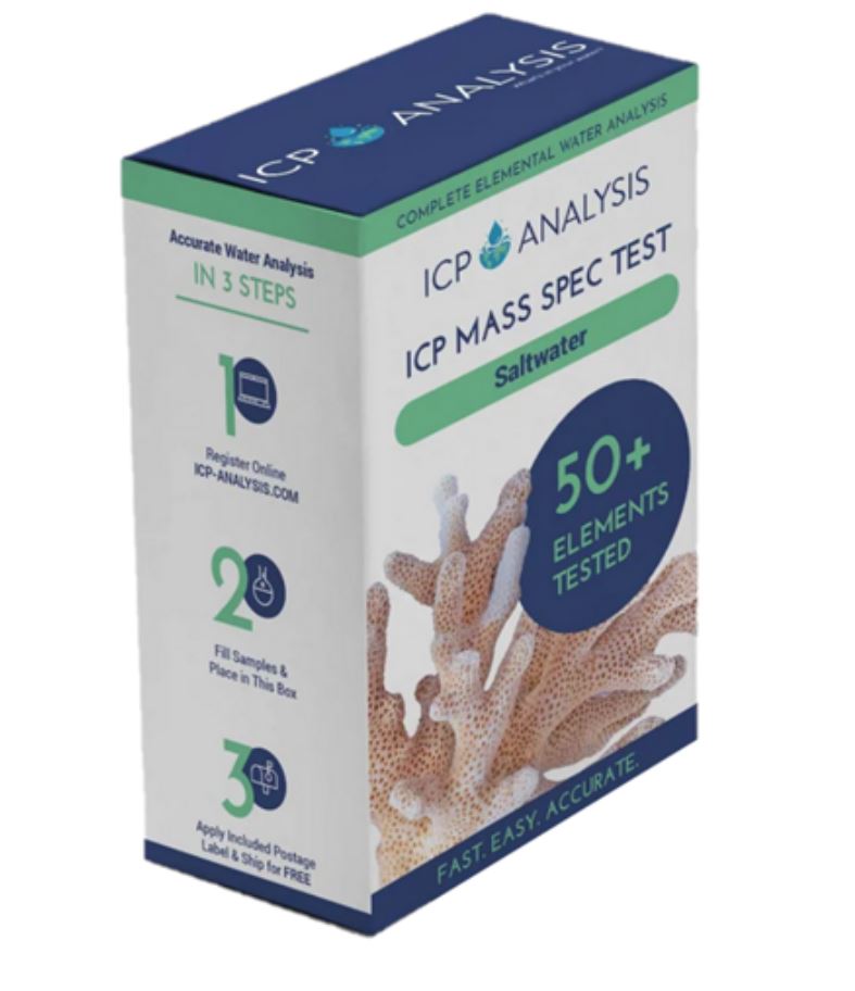 ICP Analysis Mass Spec Test for Saltwater Dry Goods