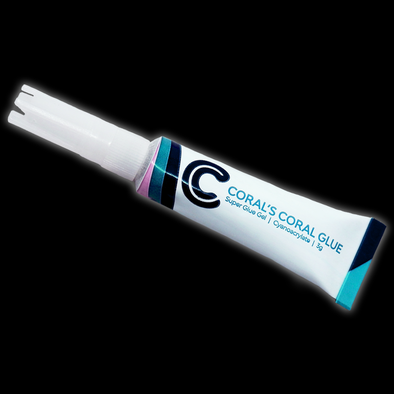 Coral's Coral Glue - 3g Tube - Cyanoacrylate Super Glue Gel - Coral's Coral