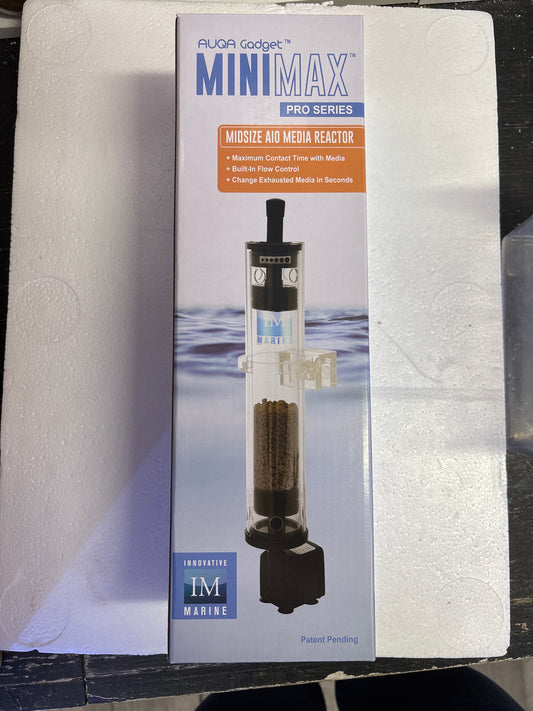 IM AUQA GADGET- MINIMAX 24-Volt DC PRO - MIDSIZE MEDIA REACTOR (300ML) Dry Goods