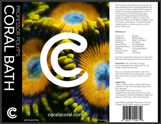 Professor Polyp's Bubble Bath Coral Dip