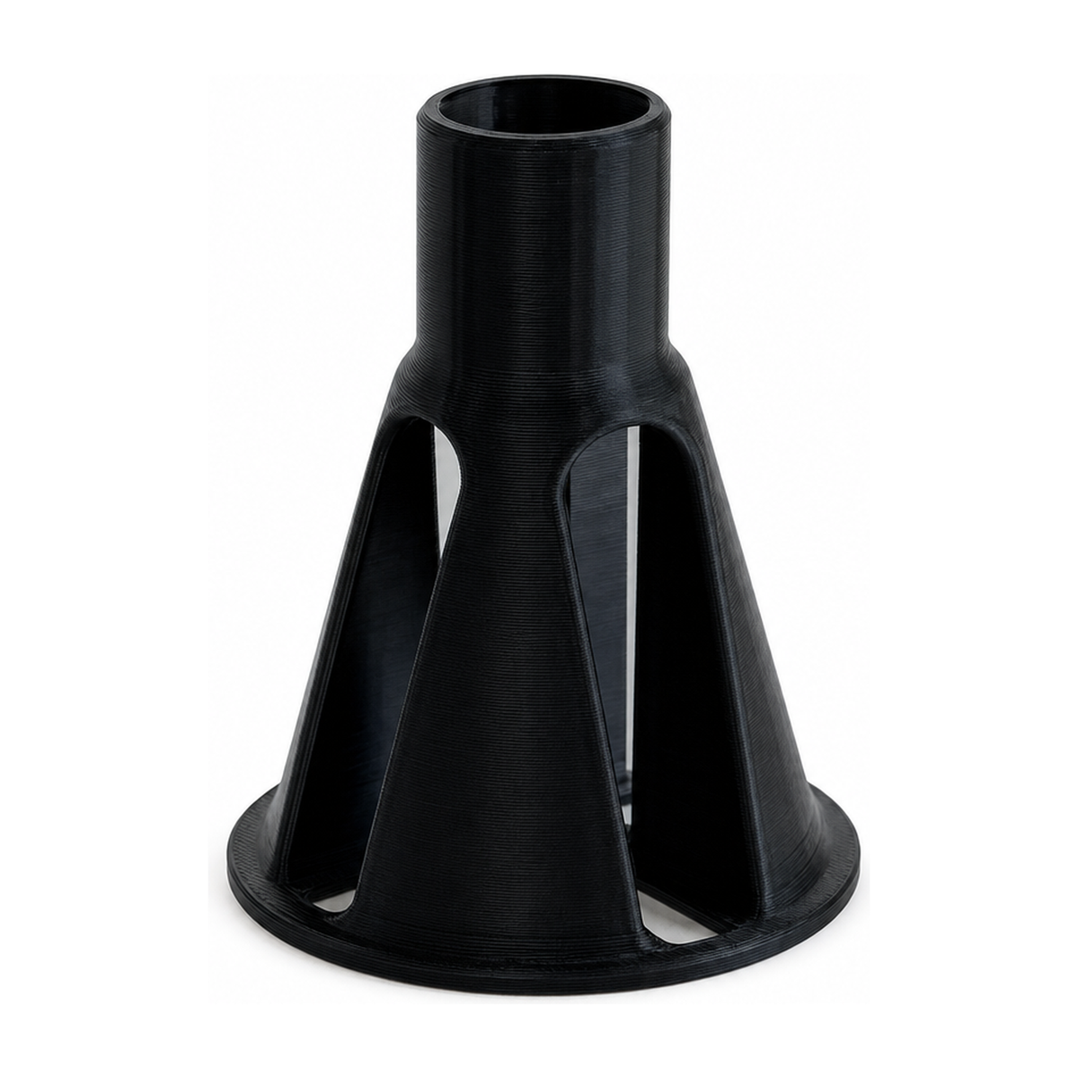 coral stand black