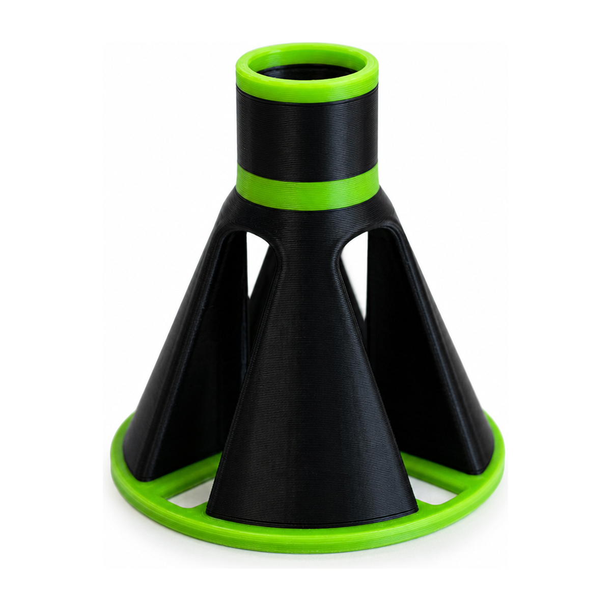 coral stand green
