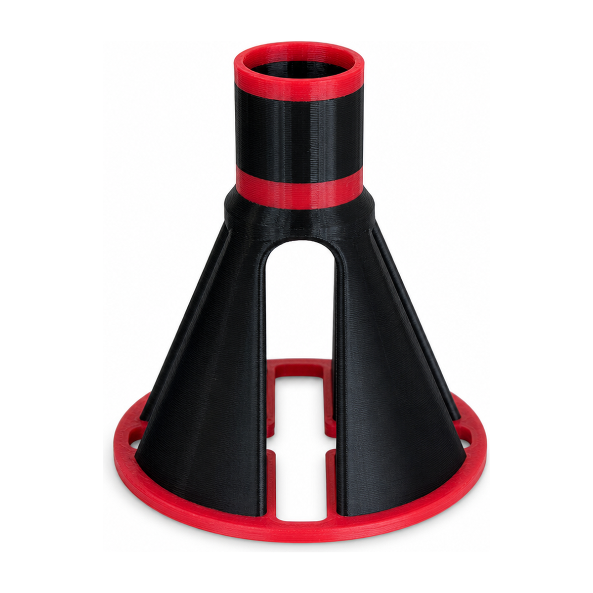 coral stand red