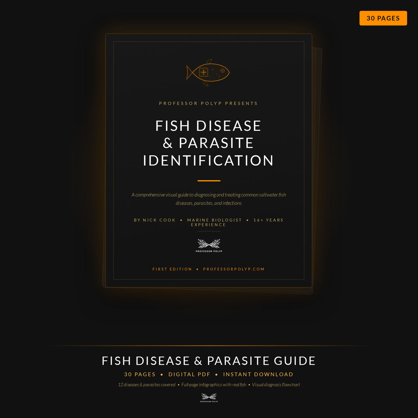 Fish Disease & Parasite ID Guide — Digital Download