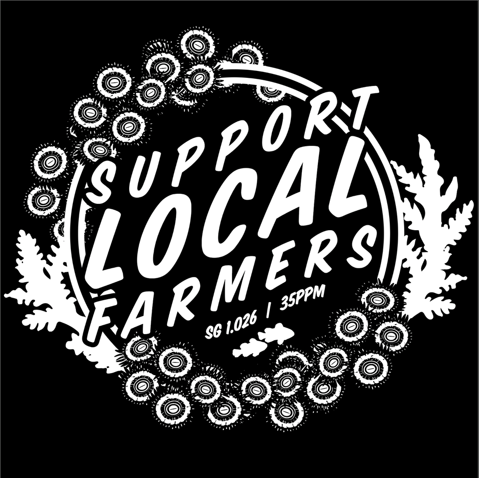Support Local Farmers T-shirt - Coral's Coral shirt